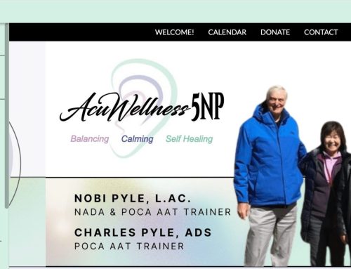 Non-Profit Website Design (AcuWellness 5NP IHUBApp)